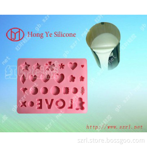 heart chocolate mould casting food grade liquid silicone